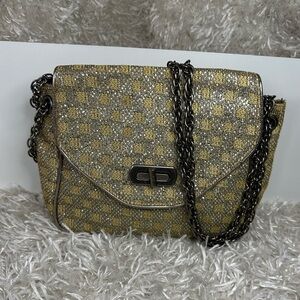 Forever 21 Glitter Gold and Silver Crossbody